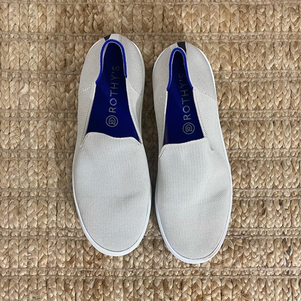 Rothy’s Sneakers in Sand, Size 8.5